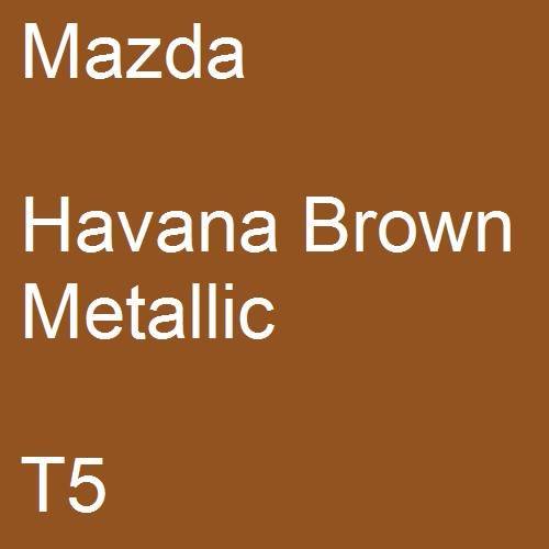 Mazda, Havana Brown Metallic, T5.